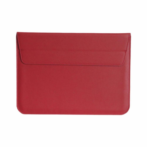 Чохол-папка Leather Sleeve для MacBook Pro 14" M1 (2021) Wine red